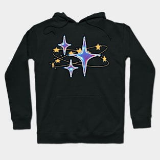 Stars stickers Hoodie